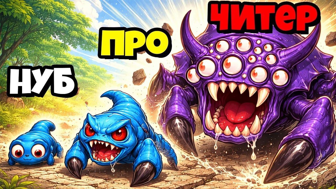 EAT A LOT TO BE HUGE MONSTER EVOLUTION Eat to Evolve