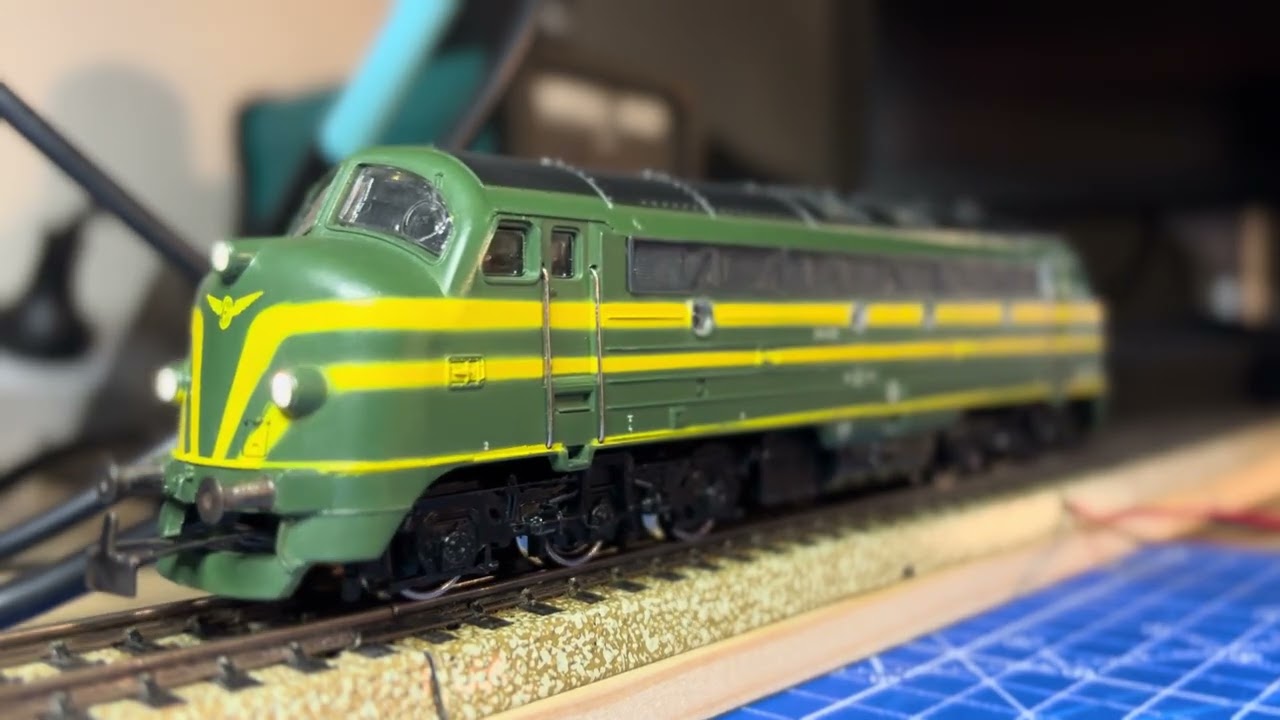 Conversion of Marklin 3066 Diesel Locomotive