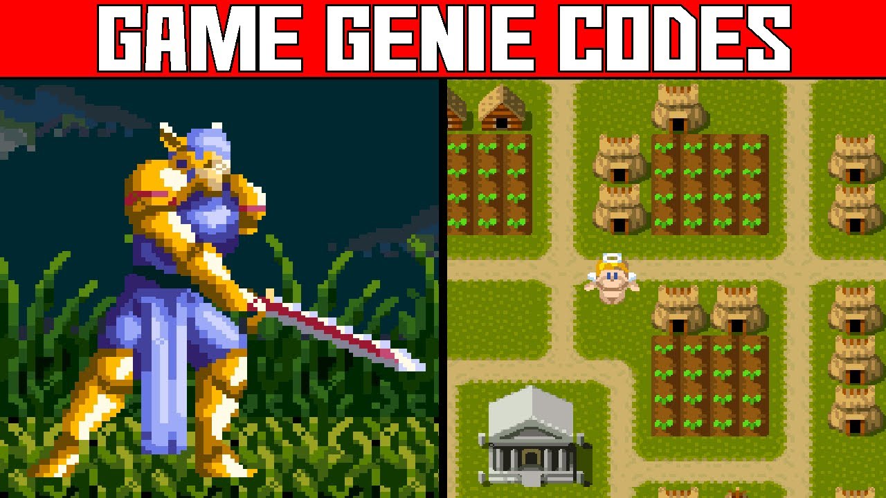 (ActRaiser) One Hit Kill Enemies, Infinite Magic, & Invincibility - Game Genie Codes
