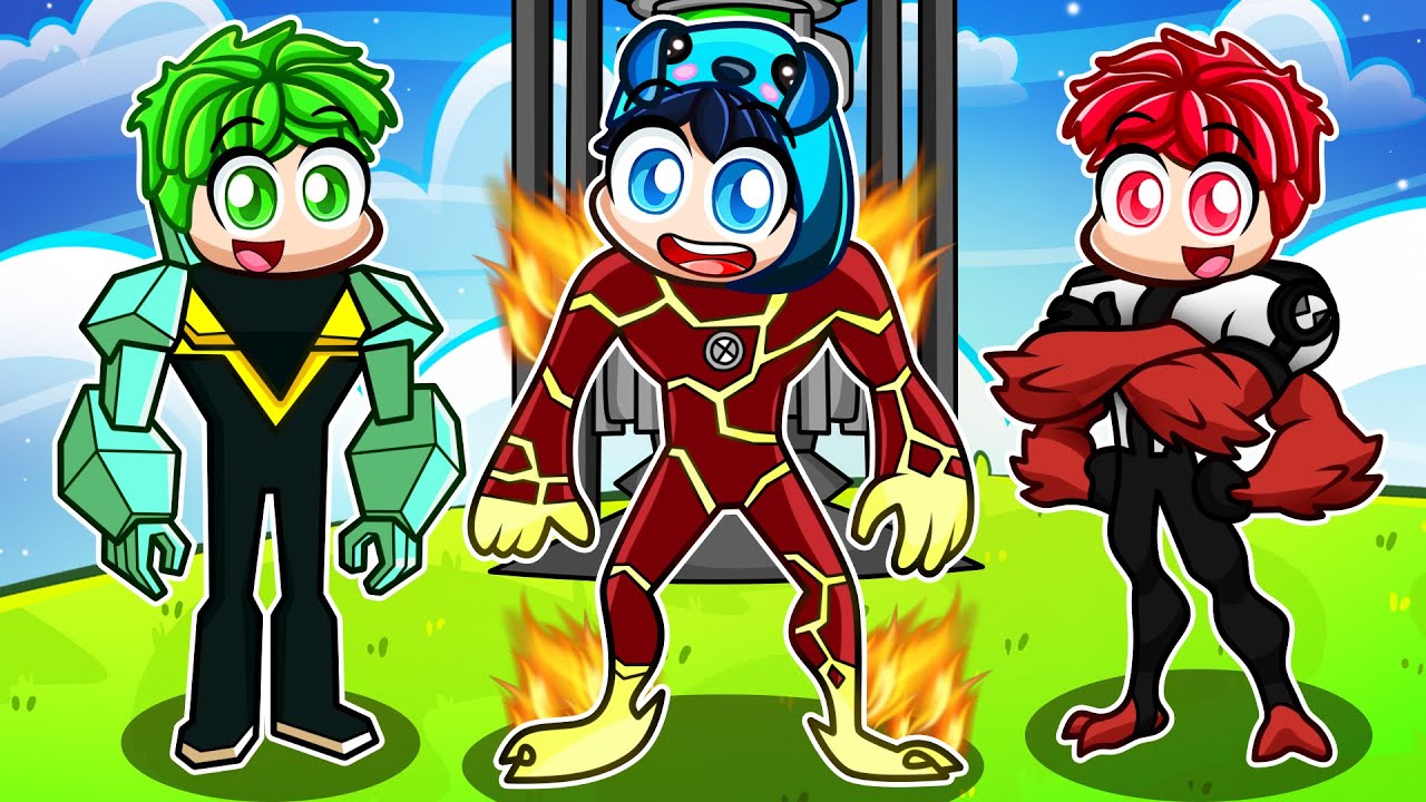Having a BEN 10 FAMILY in Roblox!