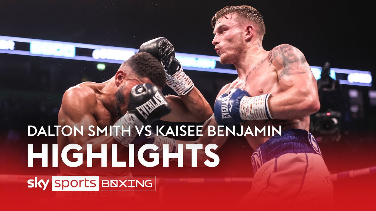 HIGHLIGHTS! Dalton Smith proves his mettle with win over Kaisee Benjamin | British title fight