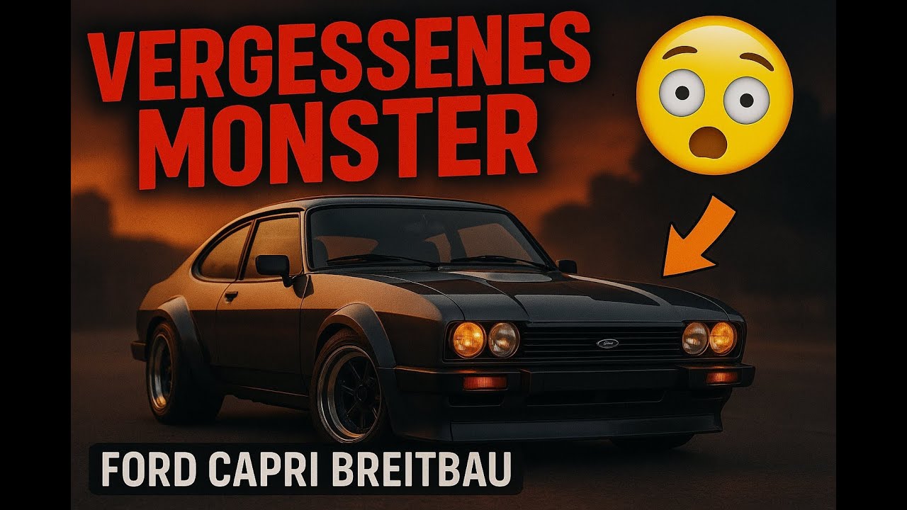 Die vergessene Straßenwaffe Europas. Ford Capri Breitbau