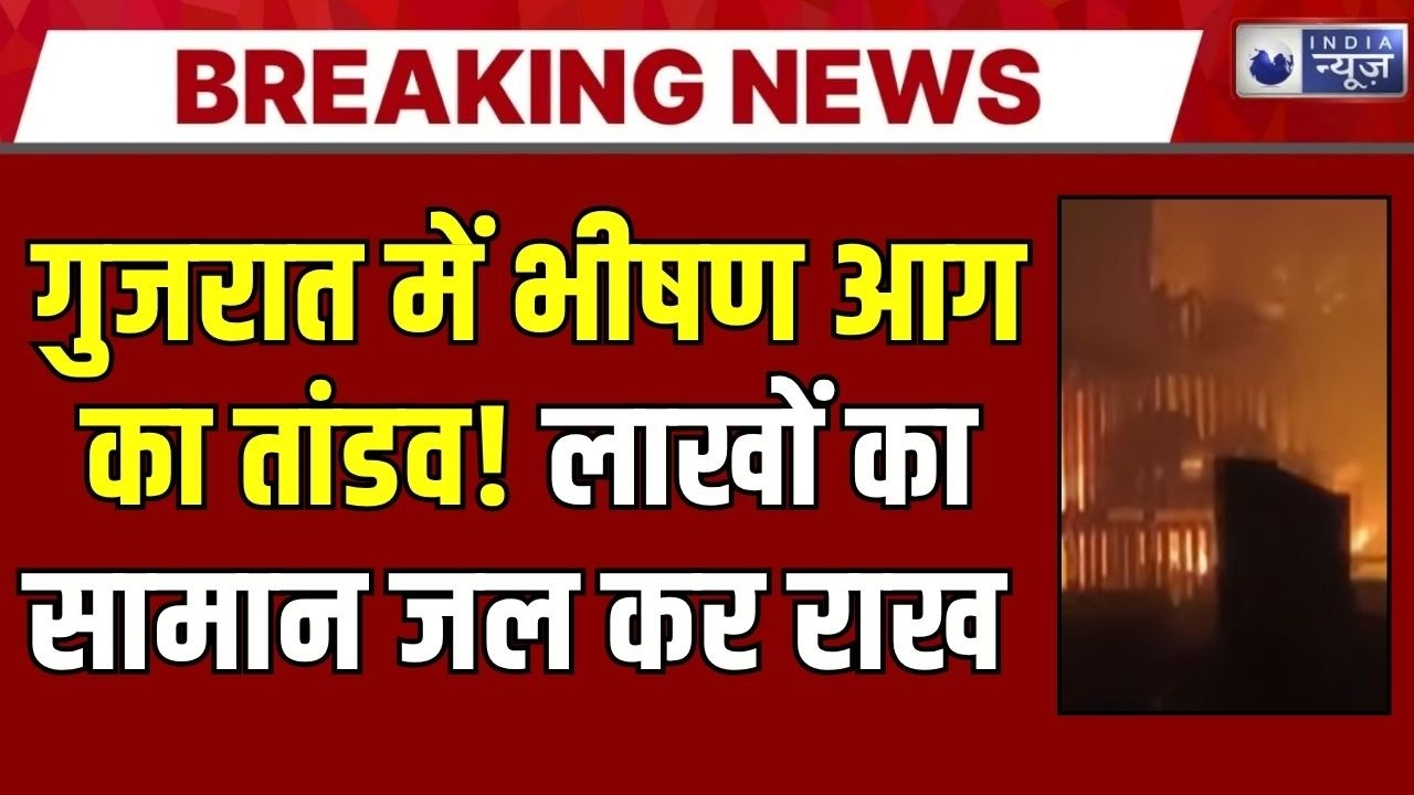 Gujarat Fire News: Valsad के Kathalwada में Private Company में भीषण आग | लाखों का नुकसान |