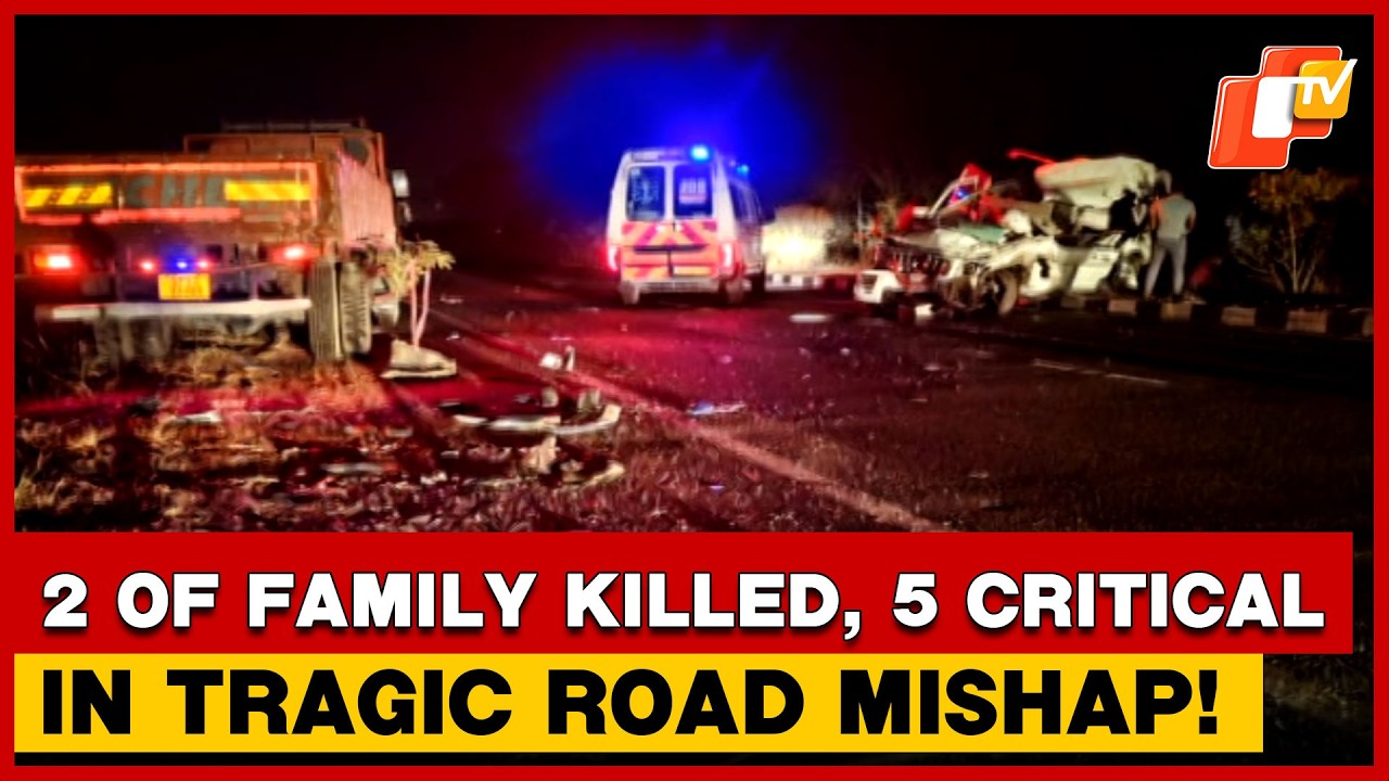 Two Killed In Highway Accident In Andhra Pradesh While Taking Patient For Treatment | OTV