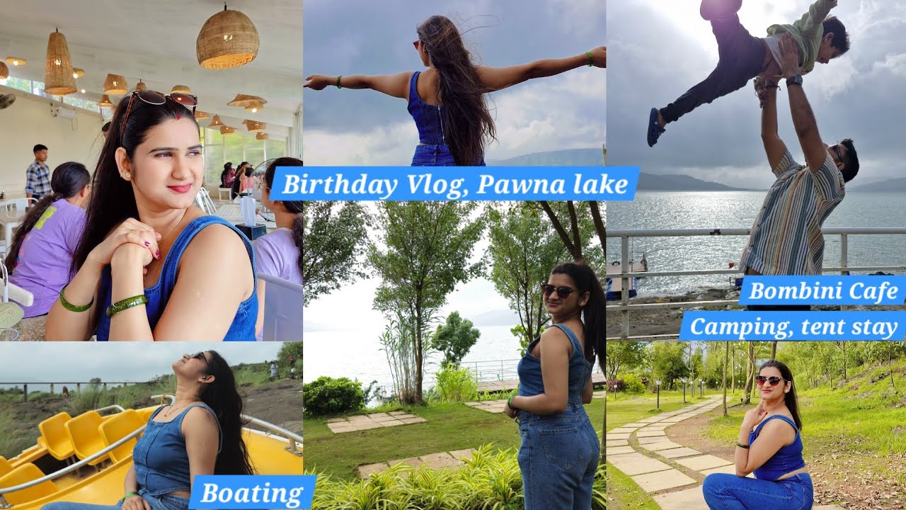 Patidev ka Birthday Celebration Vlog | Pawna Lake View from Bambini Cafe🥳 @SwetaAnishOfficial #vlog 