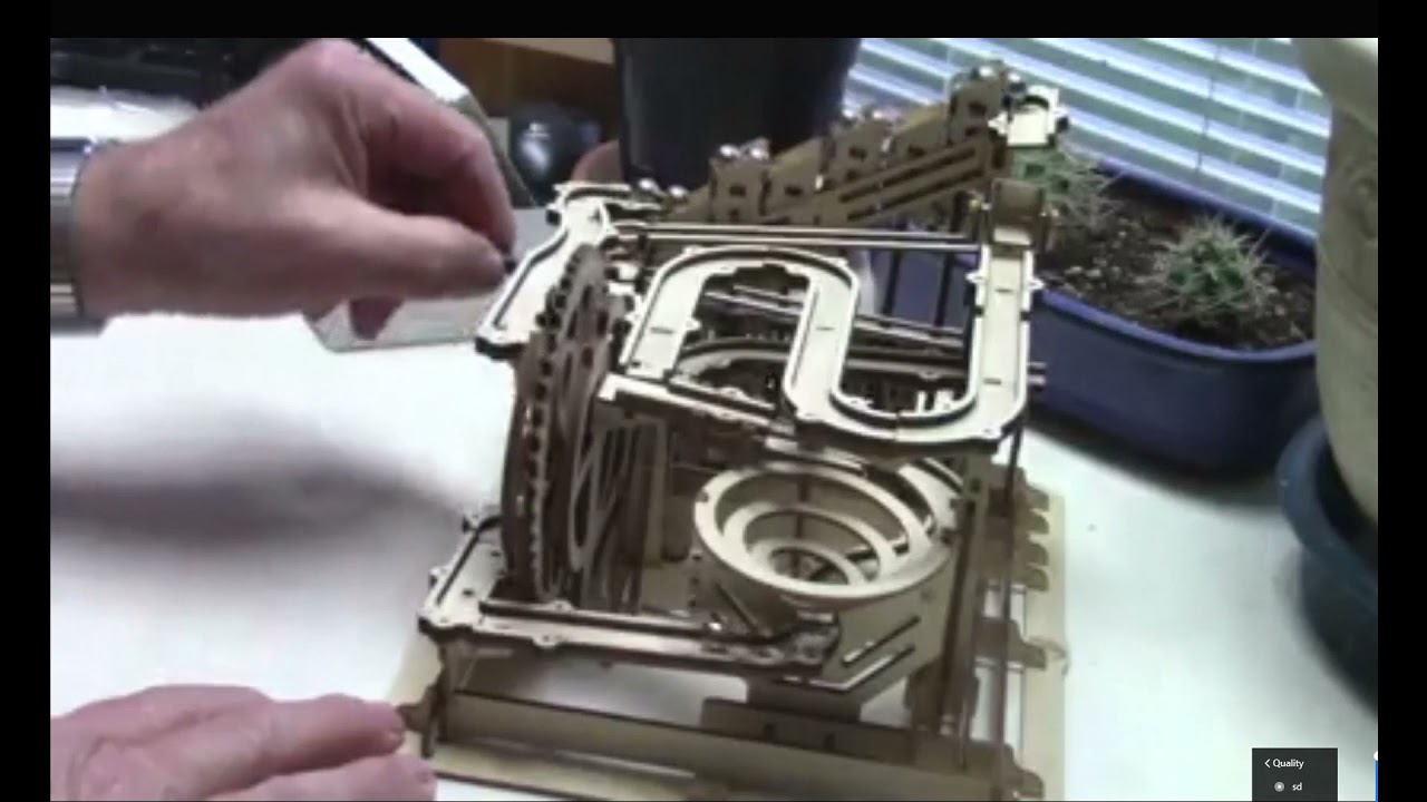 Marble puzzle kit build