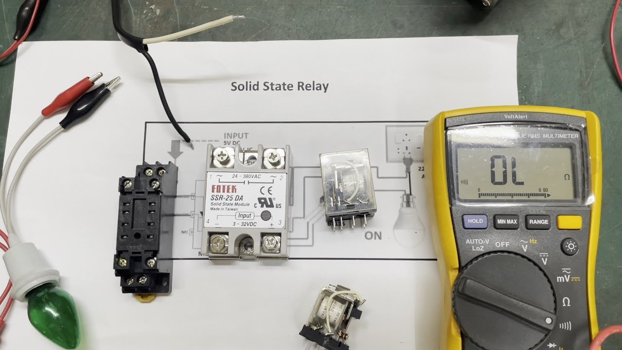 Solid State Relay : SSR Relay  คืออะไร ????