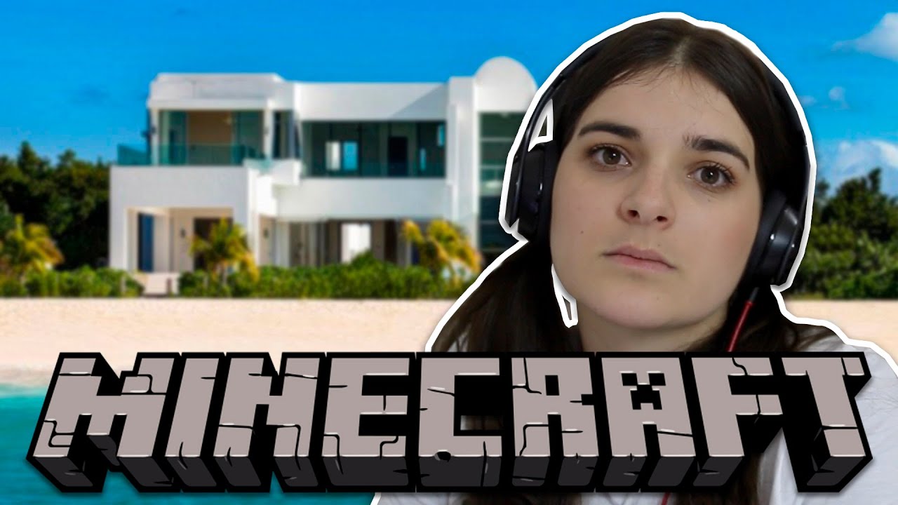 EU SÓ QUERIA UMA CASA NA PRAIA! | Minecraft (1) - PupiGames