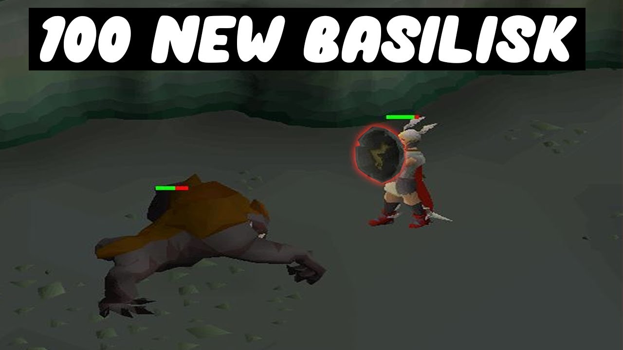 Loot from 100 NEW BASILISK KNIGHTS (OSRS)