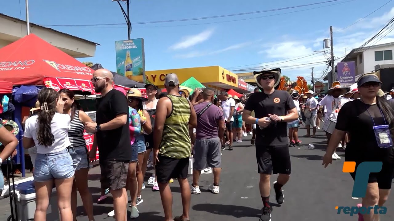 Panameños disfrutan el primer día de Carnaval en Las Tablas