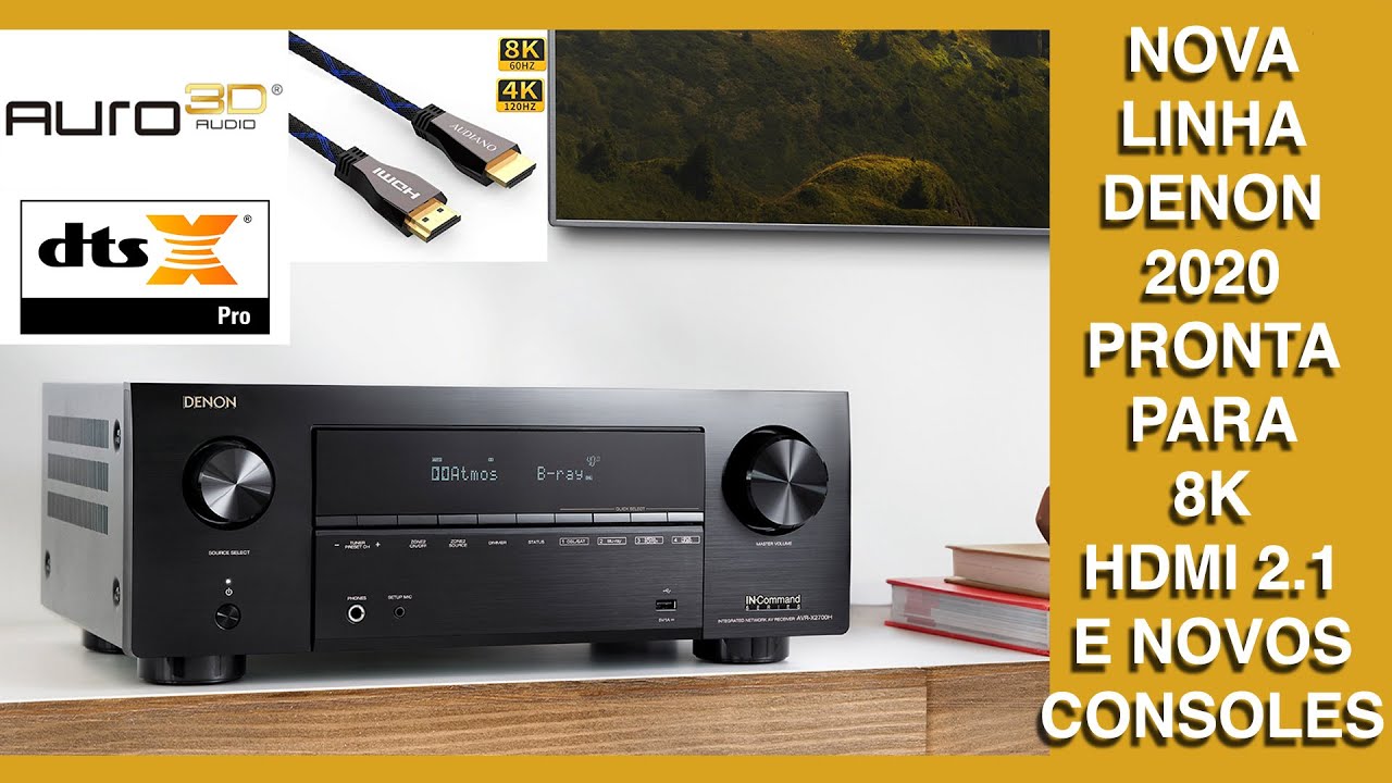 Receivers Denon TOP para 2020