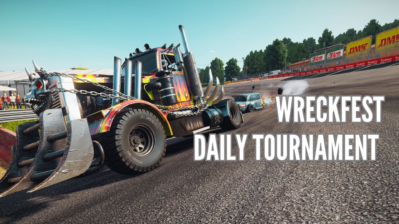 Wreckfest Daily Tournament CHAOS — Bugzillas vs Trucks & Backwards Carnage!