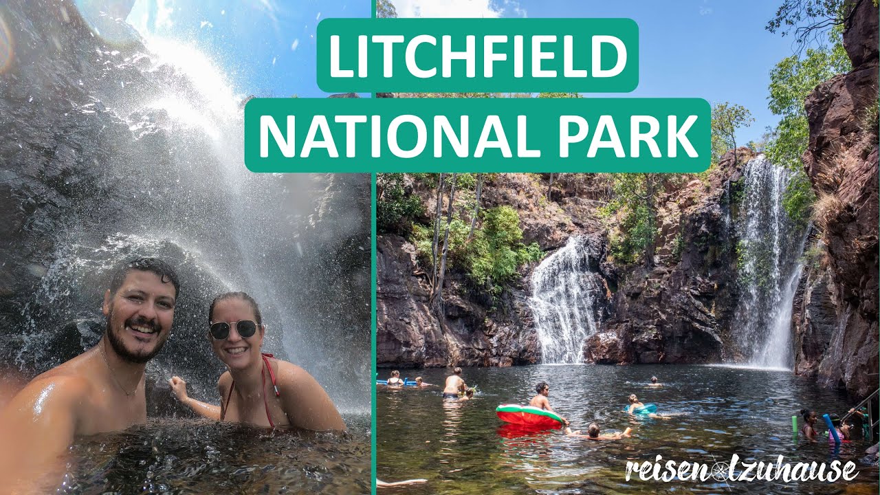Litchfield National Park & Katherine ● Riesige Wasserfälle & Heiße Quellen ● Weltreise Vlog 