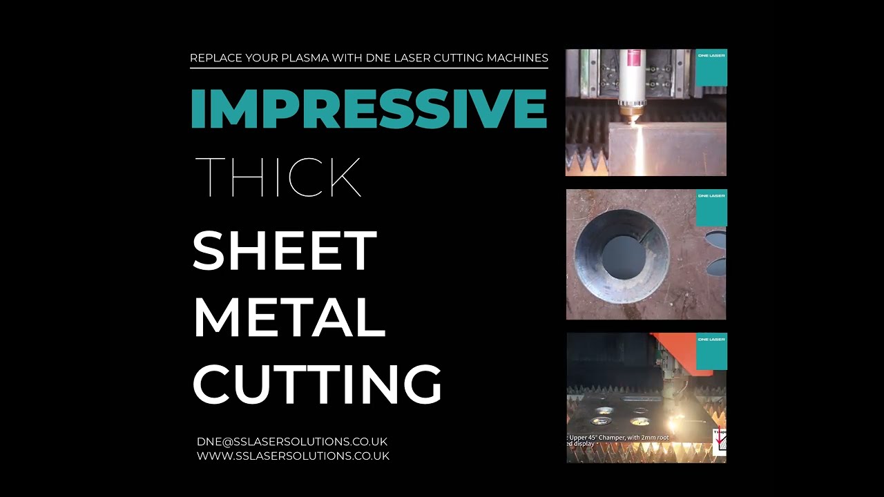 Replace your plasma with DNE Laser cutting machines
