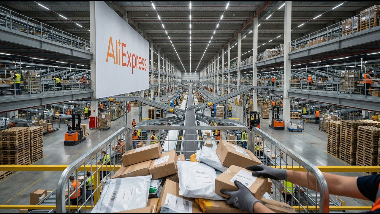 Inside AliExpress: How They Ship MILLIONS of Packages a Day