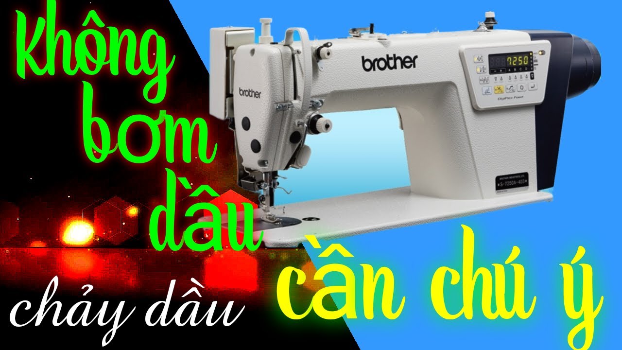 Cách sửa máy may công nghiệp không bơm dầu. Chảy dầu. #nganhmaymac. Sewing machine 