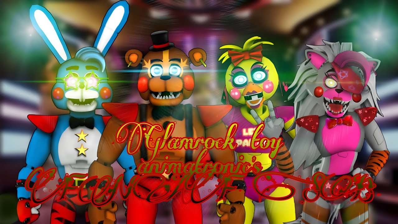 [FNAF SPEED EDIT] Glamrock toy animatronic's Fnaf s.b.