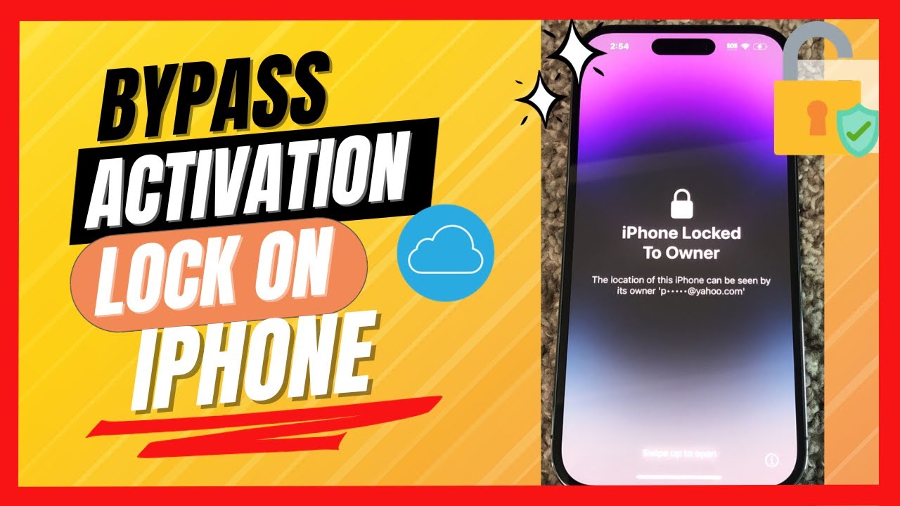 Latest Bypass Activation Lock on iPhone - No ID & Password Required!