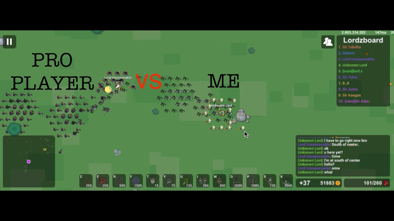 I Challenged a Pro Player to a 1v1!!! Lordz.io
