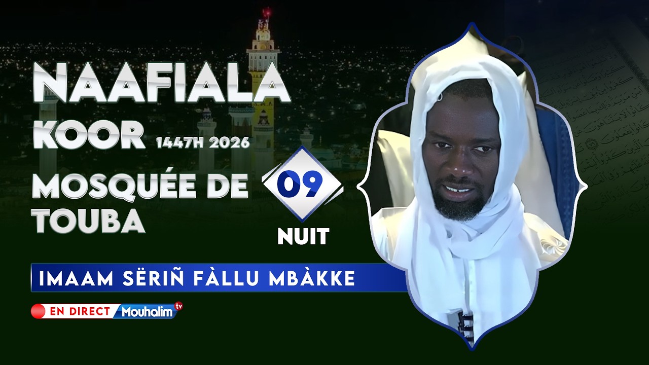 En direct Nafila de la Grande Mosquée de Touba  Ramadan 1447h 2026