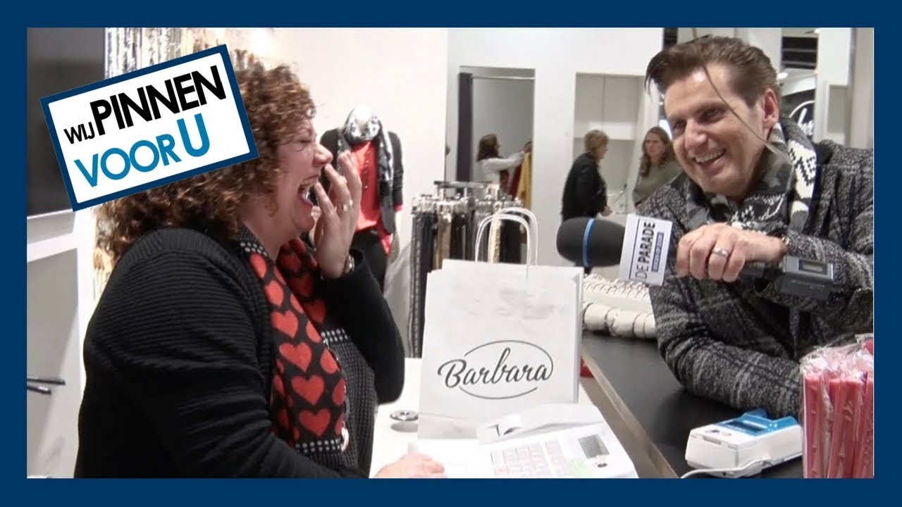 Wij Pinnen voor U -  Barbara - De Parade Bergen op Zoom