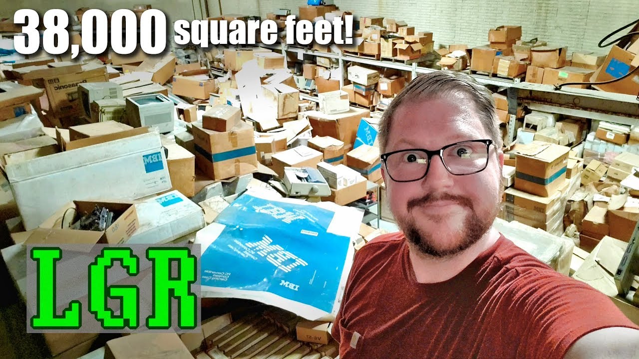 Exploring a MASSIVE Retro Computer Warehouse!