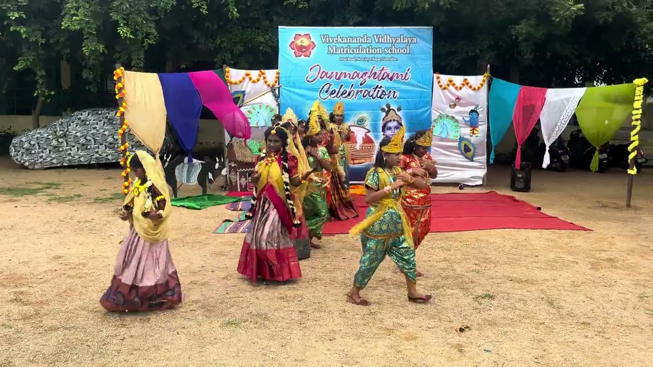 Mukuntha Mukuntha dance performance #janmashtamicelebration #tiruvallur 