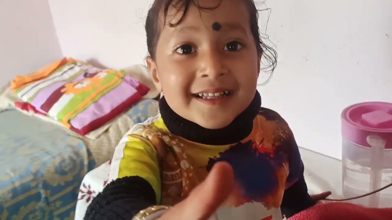 आज दिन भर बच्चो के साथ हम सब की तबियत हो गयी एक साथ खराब