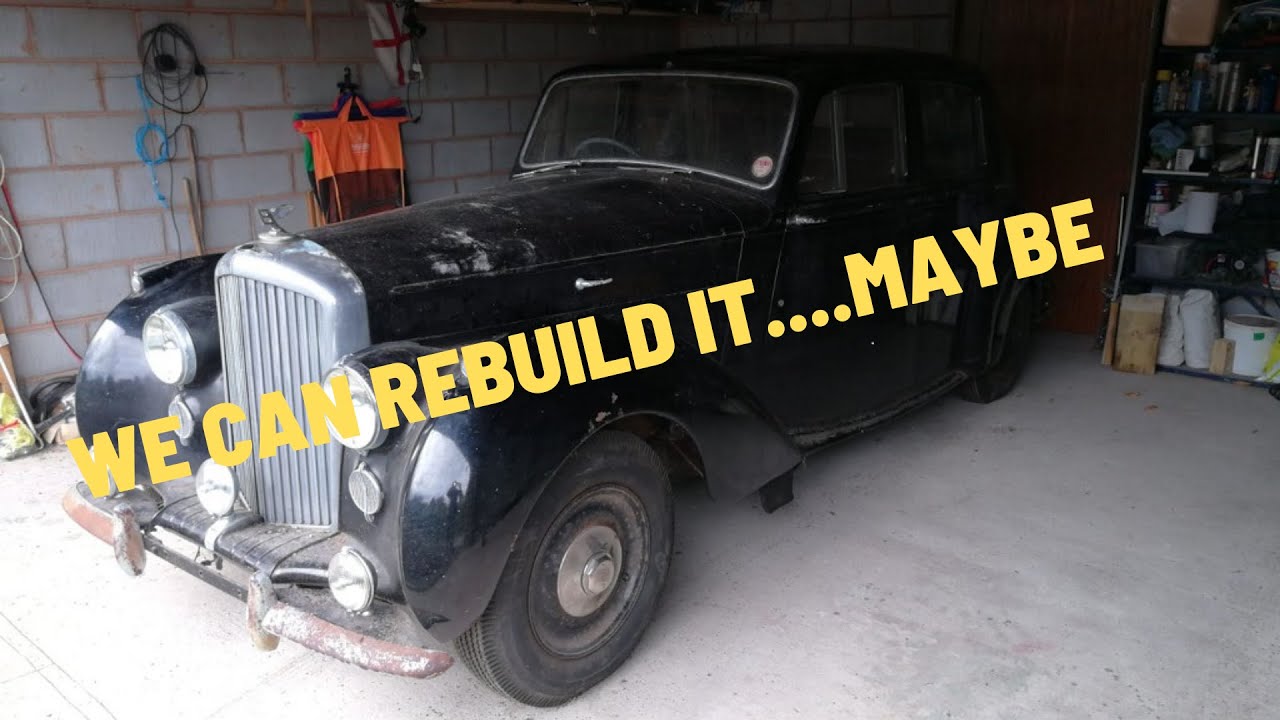 Find of the century, 1951 Bentley sat in a shed for 50 years!!