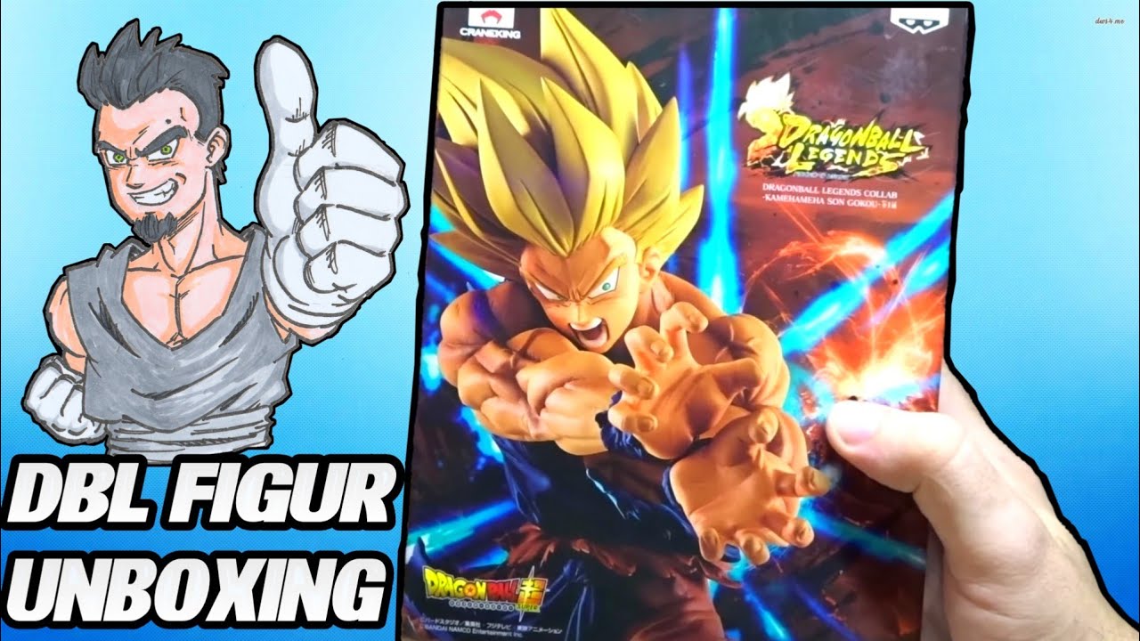 Black Rabbit packt aus! 😱 Dragon Ball Legends SSJ Son Goku Figur Unboxing Opening! 😮