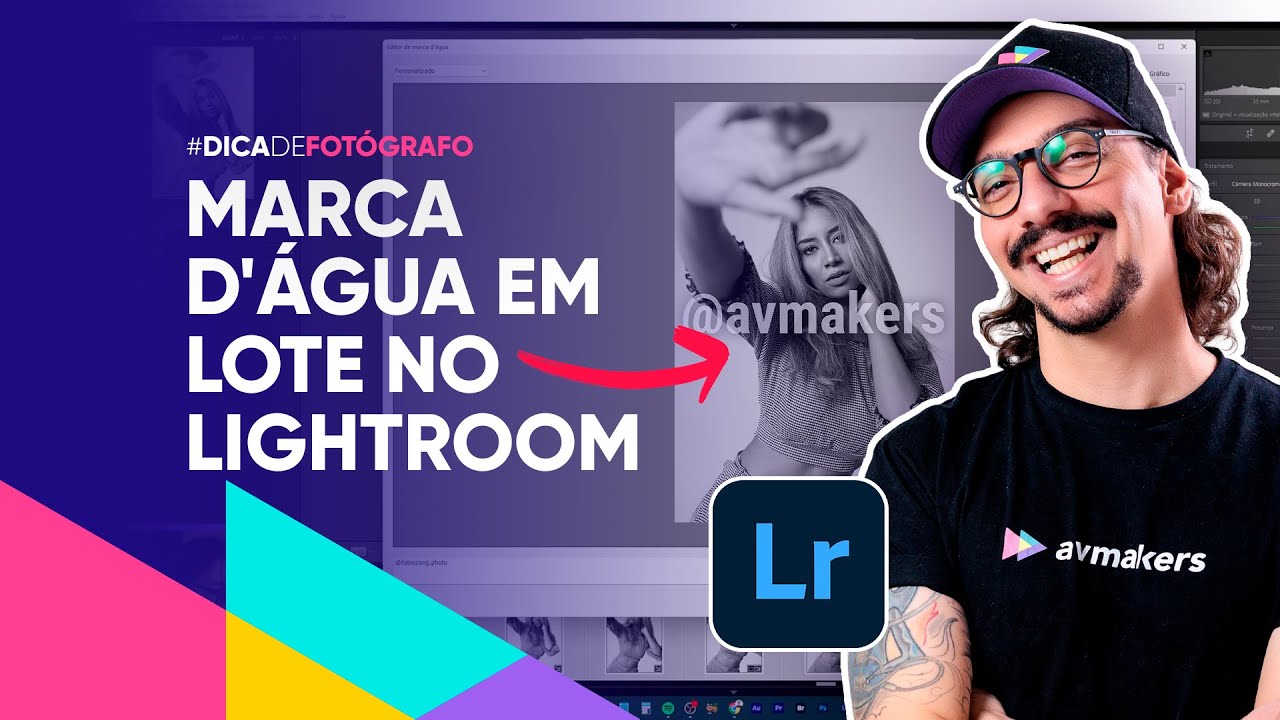 Exportação de fotos em lote com marca d’água em poucos cliques com Lightroom