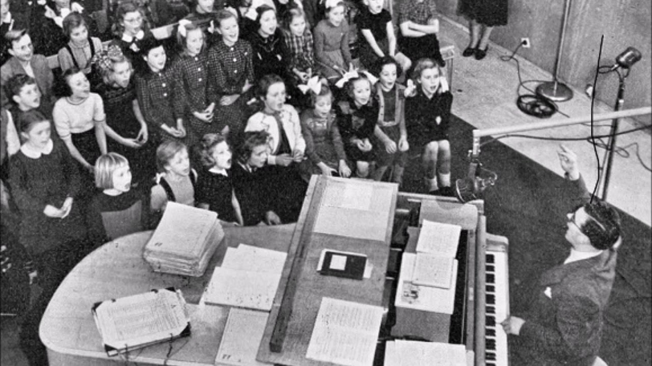 Avro's  Kinderkoor '' Jacob Hamel'' -  IJs met slagroom (1937)