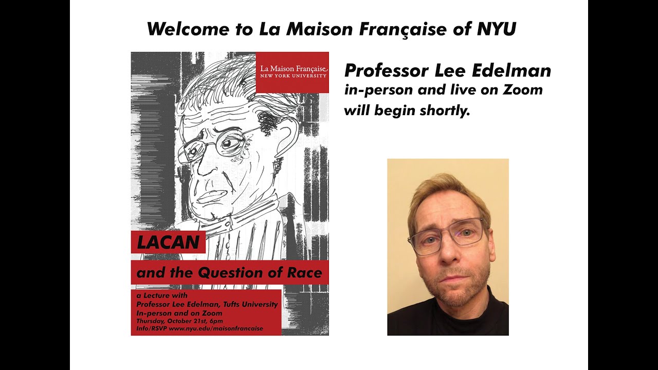 Lee Edelman Live @lamaisonfrancaiseofnewyork9854 