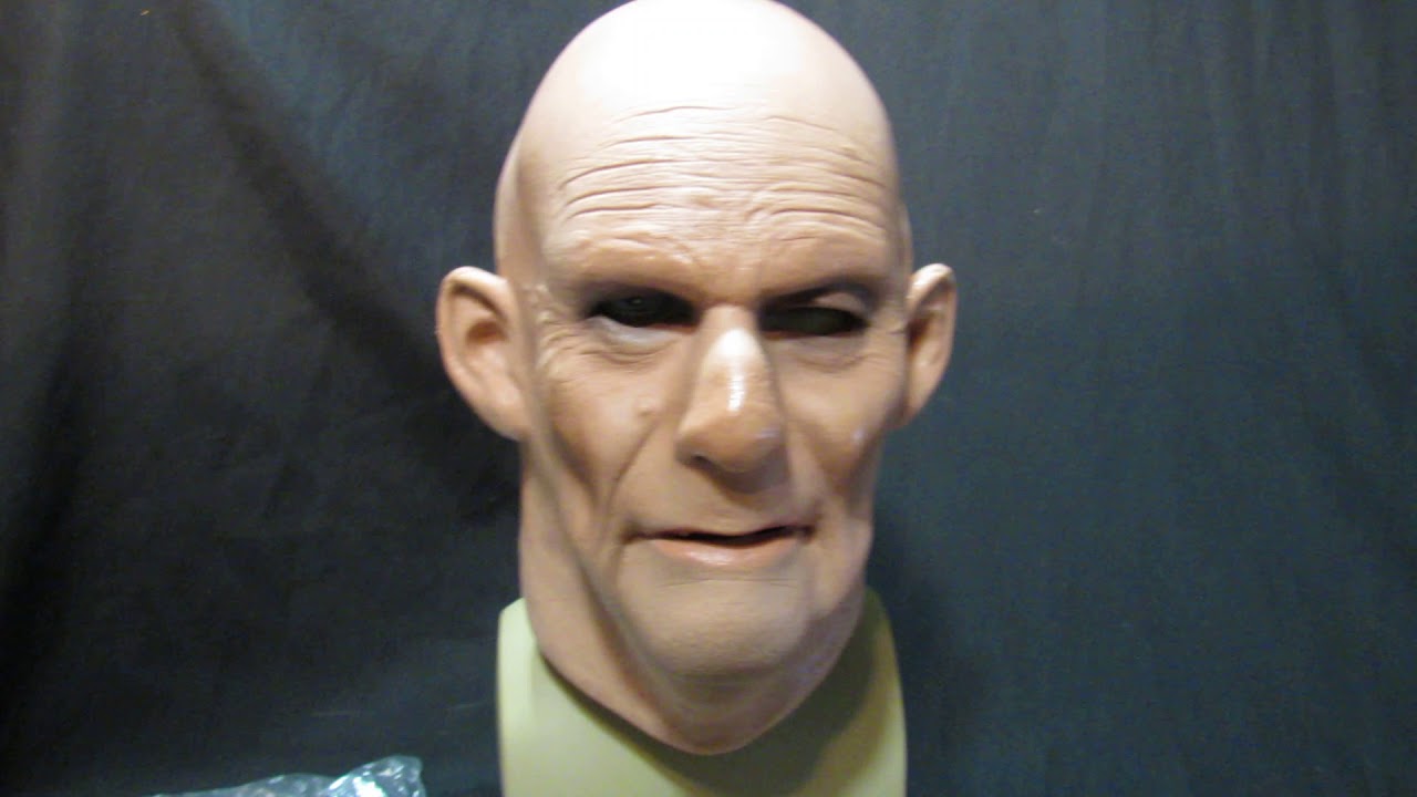 Old Man Hyper Realistic G-Face Latex Mask Intro