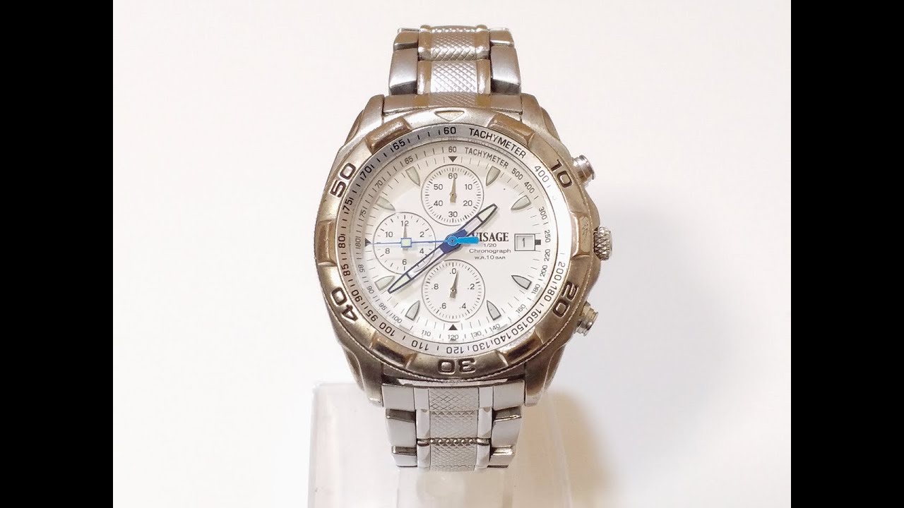 VISAGE Chronograph Watch by MIYOTA Movement 0S60