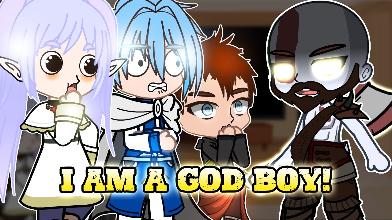 Sousou no Frieren react to Kratos part 10 || GOW || Kratos - Gacha react