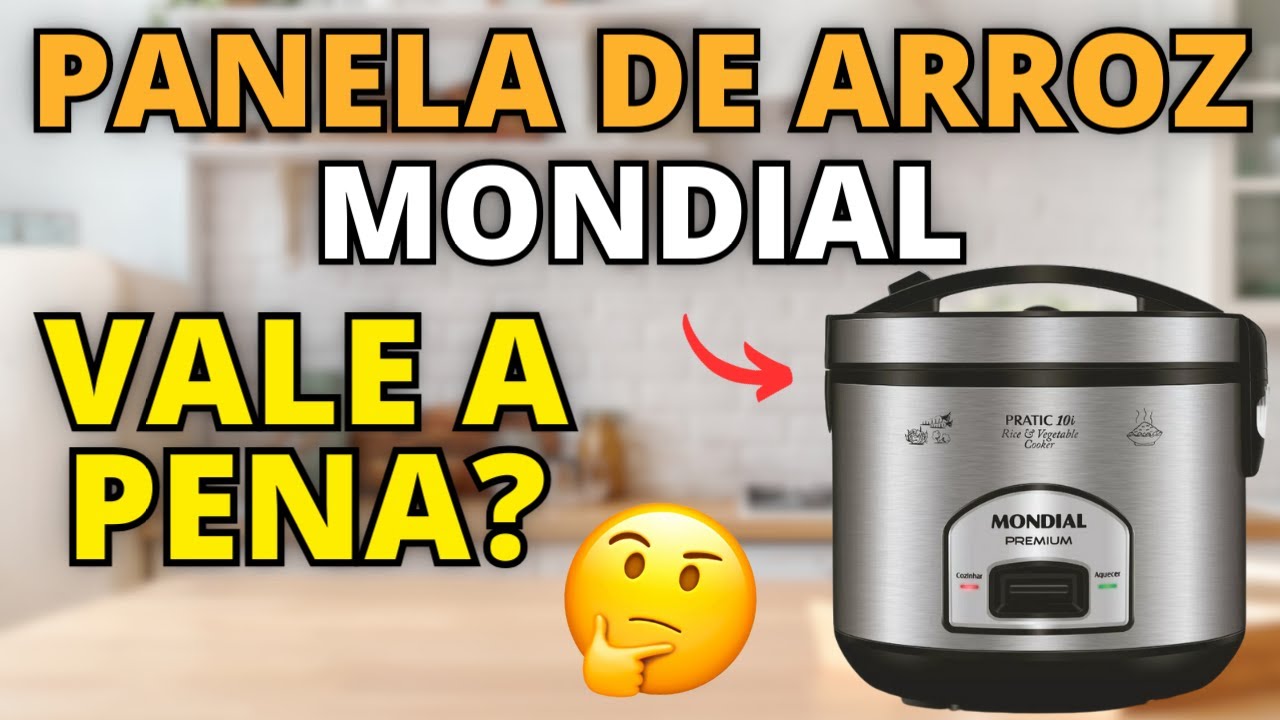 PANELA ELÉTRICA DE ARROZ MONDIAL PRATIC RICE 10i PE42-10x - Vale a pena mesmo? Funciona? É boa?
