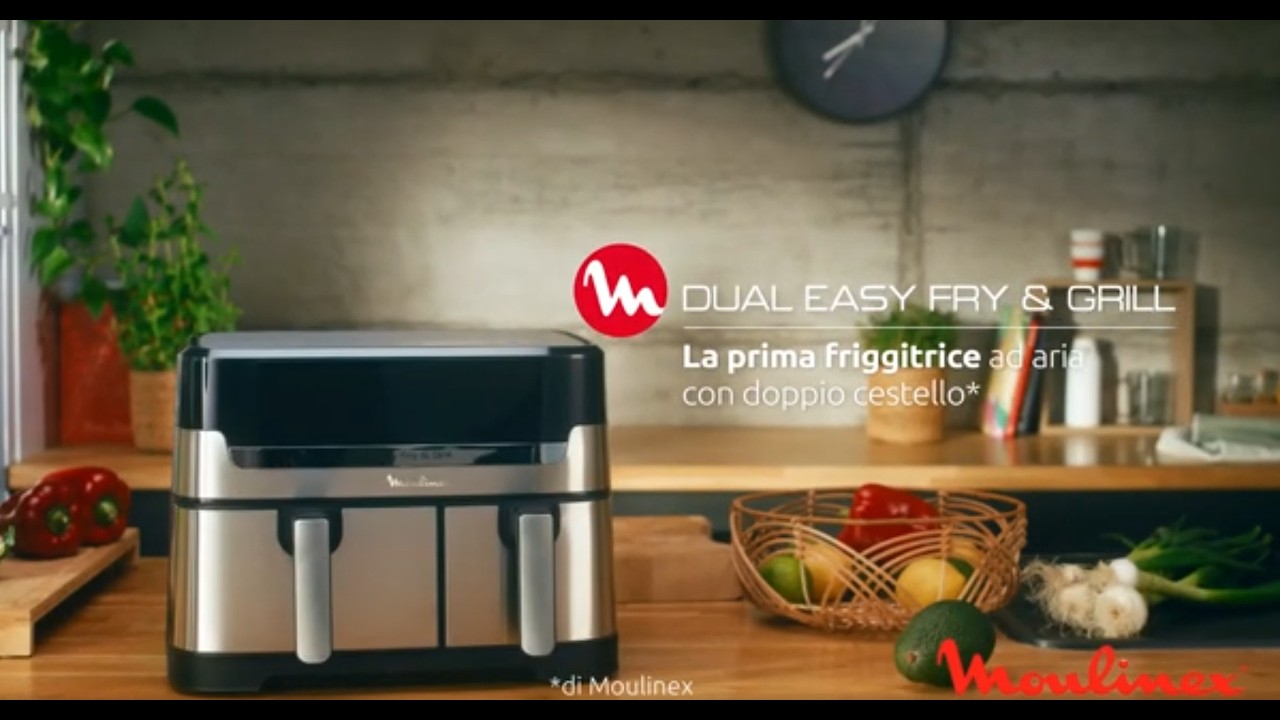 MOULINEX Dual Easy Fry & Grill 8,3 L