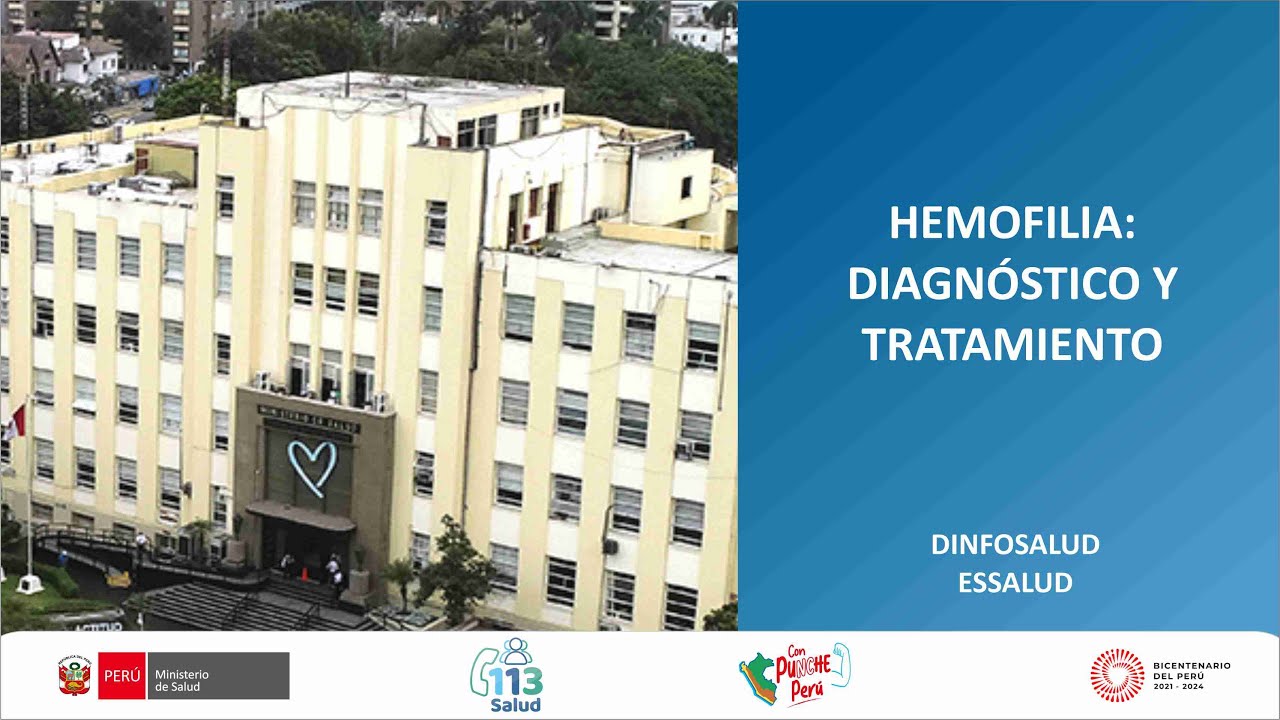 HEMOFILIA: DIAGNÓSTICO Y TRATAMIENTO