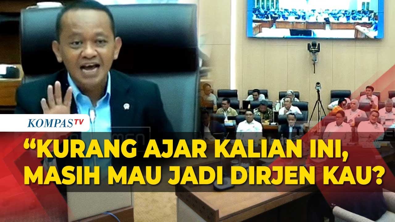 Ngamuk! Bahlil Semprot Dirjen & Dirut PLN di DPR: Kurang Ajar Kalian Ini!
