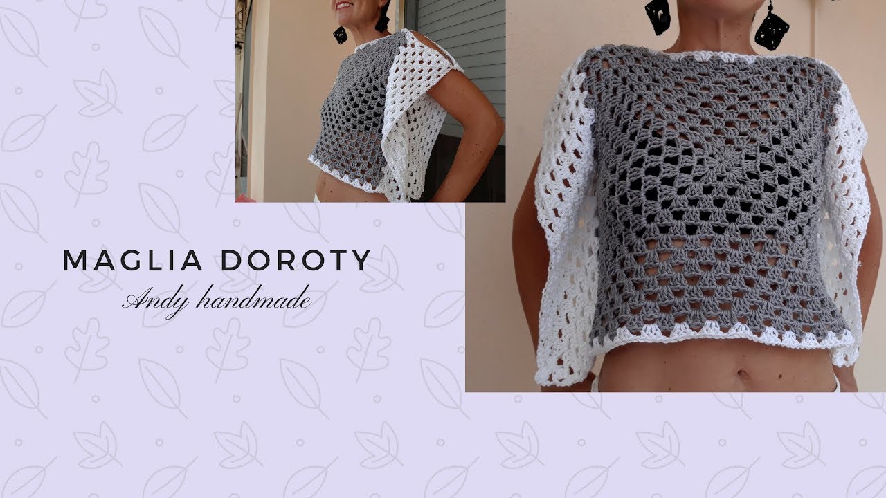 Maglia  Doroty - granny square uncinetto