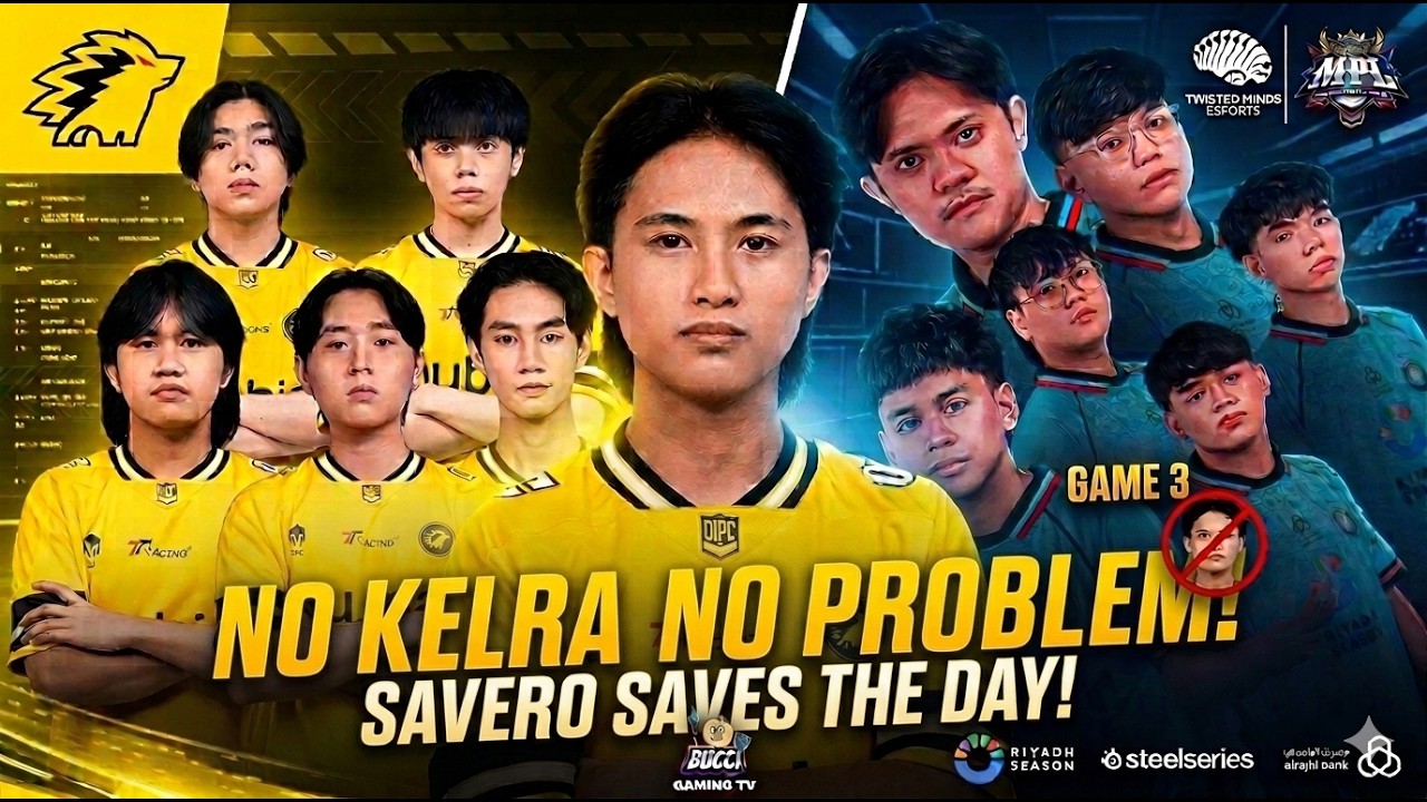 NO KELRA NO PROBLEM! ONIC PH VS TWISTED MINDS | GAME 3