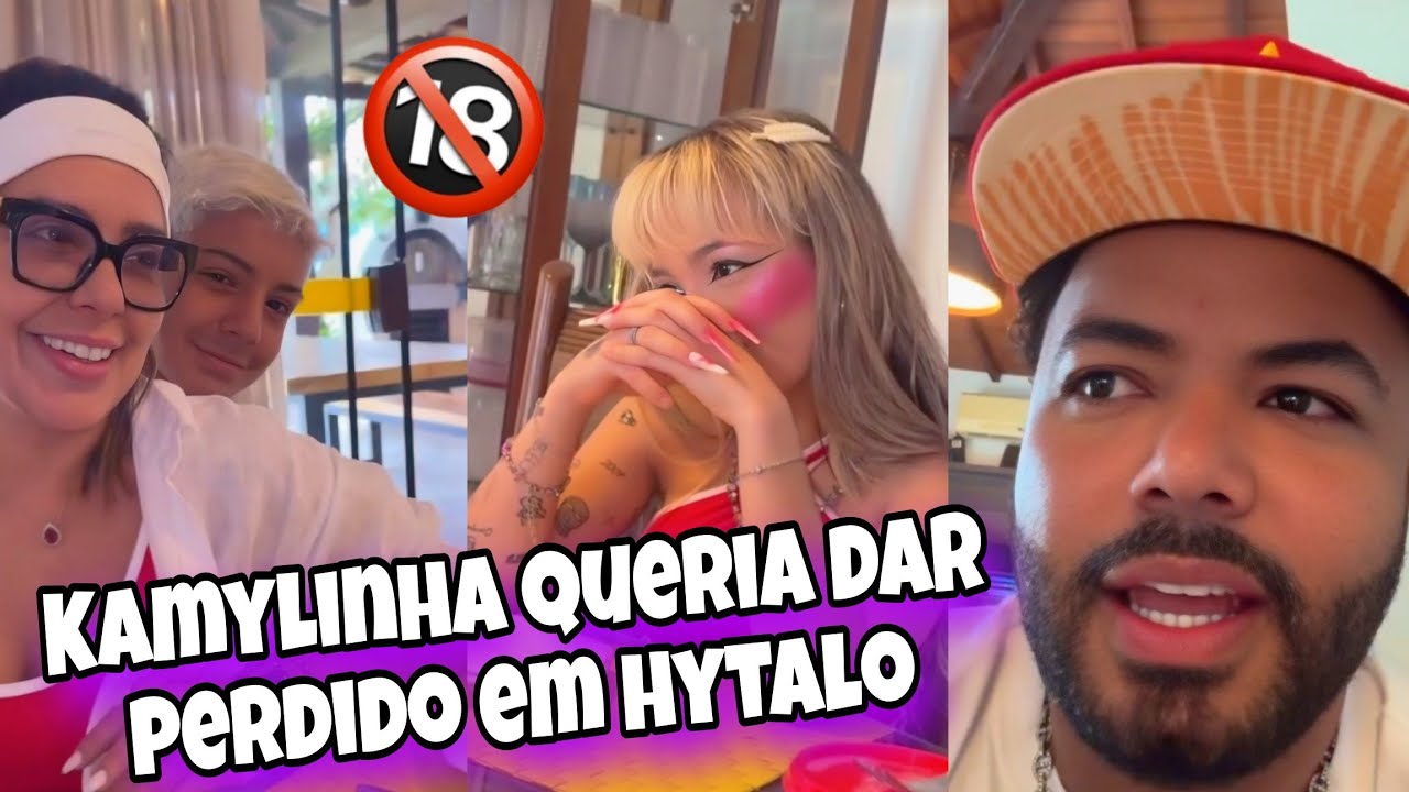 kamylinha e Bernardo estavam aprontando 🫢