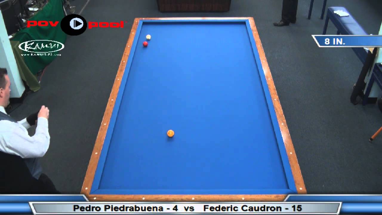 3C @ Million Dollar Billiards - Frederic Caudron vs Pedro Piedrabuena