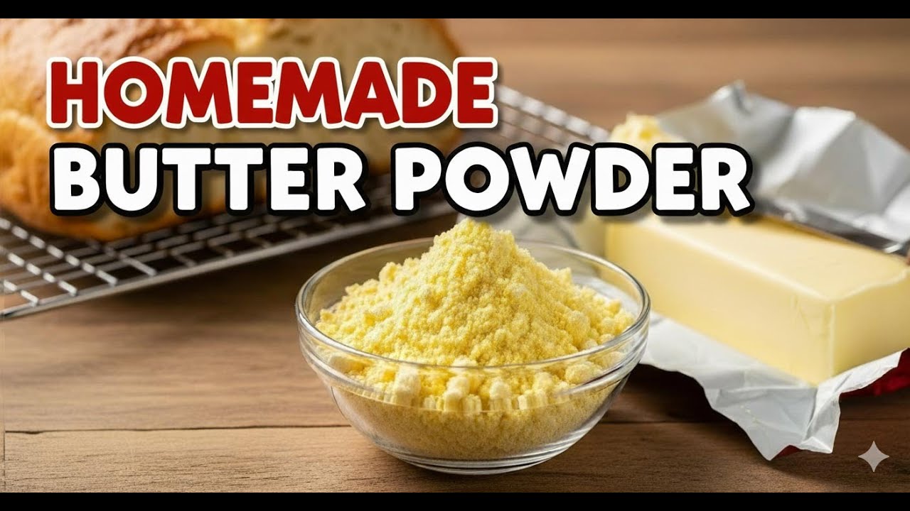 How to Make Butter Powder at Home | A Step-by-Step Guide