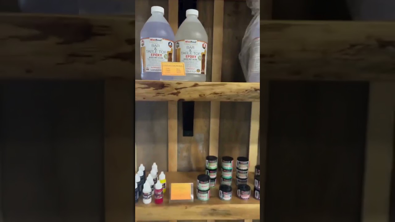 From Getting ready for our first epoxy class of the year and we’re so excited to kick things off