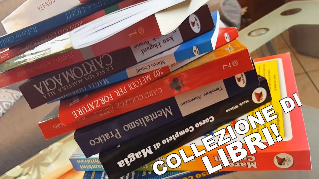 LA MIA COLLEZIONE DI LIBRI | Da dove studio MAGIA!