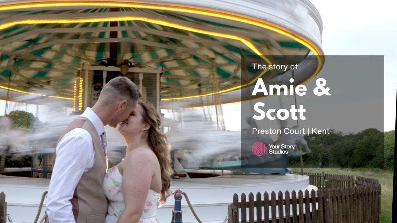 Amie & Scott's Story | Preston Court Wedding Video | Kent Wedding Videographer