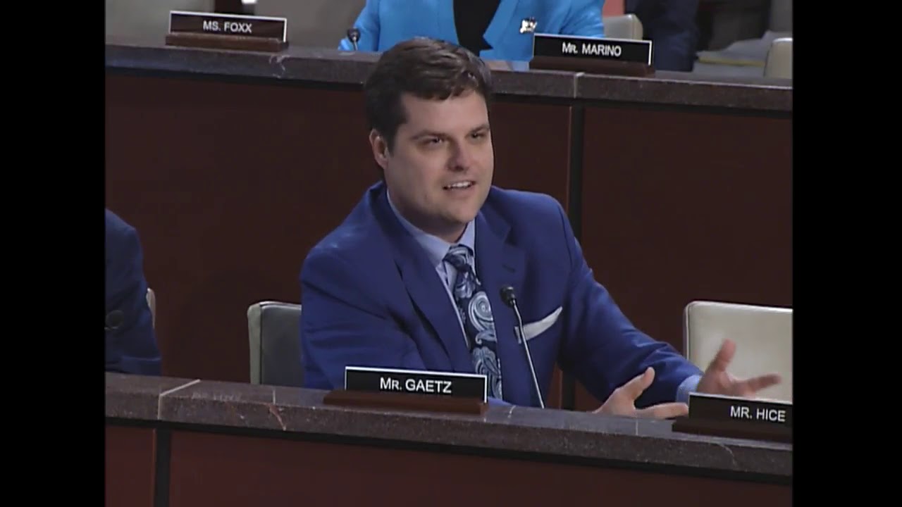 Rep  Matt Gaetz Questions IG Michael Horowitz