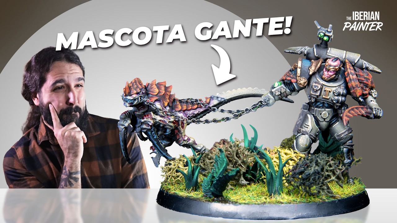 ¡LA MASCOTA GANTE! ¡Pintando el MARINE SORPRESA que me envía BALOTH